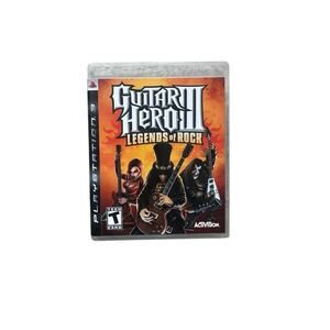 Guitar Hero III 3 Legends of Rock (Sony PlayStation 3, 2007) Complete Ps3 Game